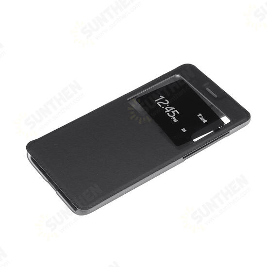 Luxury Flip with View Window PU Leather Full Body Protective Case for Xiaomi Mi 9 / Xiaomi Mi9 Transparent Edition