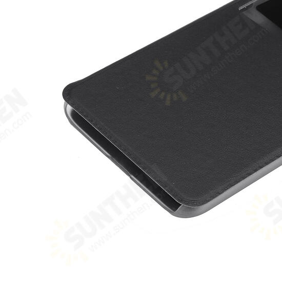 Luxury Flip with View Window PU Leather Full Body Protective Case for Xiaomi Mi 9 / Xiaomi Mi9 Transparent Edition