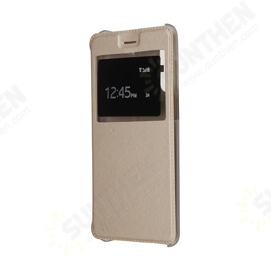 Luxury Flip with View Window PU Leather Full Body Protective Case for Xiaomi Mi 9 / Xiaomi Mi9 Transparent Edition