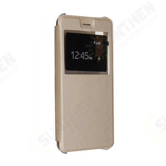 Luxury Flip with View Window PU Leather Full Body Protective Case for Xiaomi Mi 9 / Xiaomi Mi9 Transparent Edition