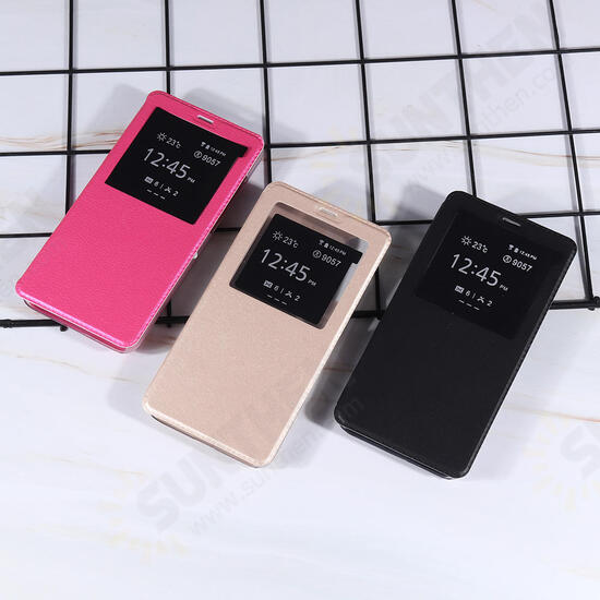 Luxury Flip with View Window PU Leather Full Body Protective Case for Xiaomi Mi A3 / Xiaomi Mi CC9e 6.088 inch Non-original