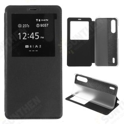 Luxury Flip with View Window PU Leather Full Body Protective Case for Xiaomi Mi9 Lite / Xiaomi Mi CC9 Non-original Luxury Flip with View Window PU Leather Full Body Protective Case for Xiaomi Mi9 Lite / Xiaomi Mi CC9 Non-original