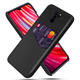 Luxury PU Leather Cloth With Card Slot Shockproof Anti-scratch Back Cover Protective Case for Xiaomi Redmi Note 8 Pro Non-original