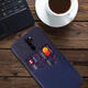 Luxury PU Leather Cloth With Card Slot Shockproof Anti-scratch Back Cover Protective Case for Xiaomi Redmi Note 8 Pro Non-original