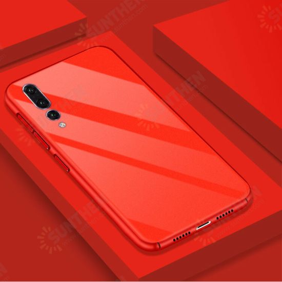 Luxury Piano Paint Silky Hard PC Hard Back Protective Case For Huawei P20 Pro