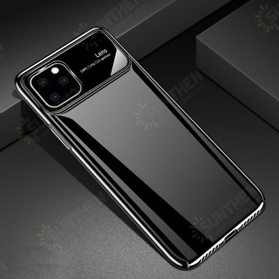 Luxury Plating Mirror Tempered Glass Protective Case for iPhone 11 Pro Max 6.5 inch