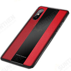 Luxury Shockproof Soft Silicone PU Leather Tempered Glass Protective Case For Xiaomi Mi8 Pro / Xiaomi Mi8 Explorer Edition Luxury Shockproof Soft Silicone PU Leather Tempered Glass Protective Case For Xiaomi Mi8 Pro / Xiaomi Mi8 Explorer Edition