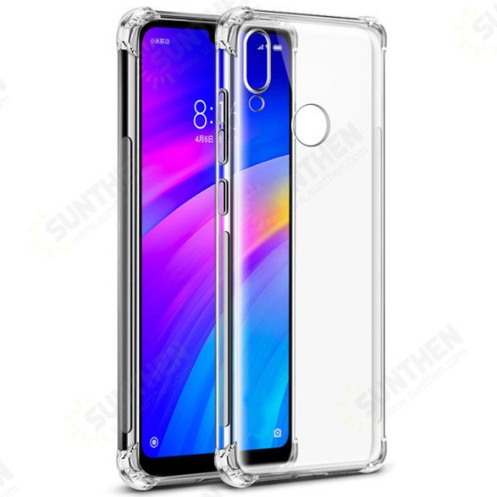 Luxury Shockproof Transparent Soft Protective Case for Xiaomi Redmi 7 / Redmi Y3 Non-original