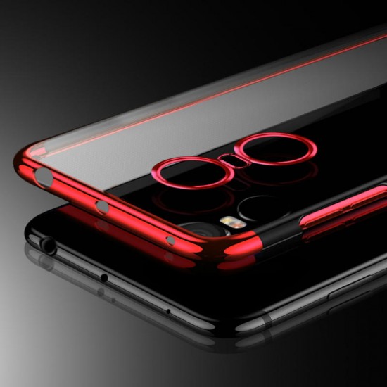 Luxury Ultra Thin Color Plating Shock-proof Soft TPU Protective Case For Xiaomi Redmi 5P Non-original