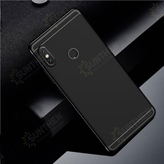 Luxury Ultra Thin Color Plating Shock-proof Soft TPU Protective Case For Xiaomi Redmi Note 5 Non-original