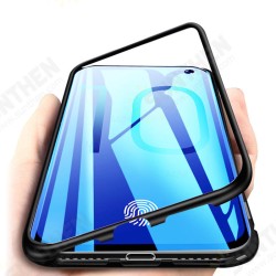 Magnetic Adsorption Aluminum Tempered Glass Protective Case for Samsung Galaxy S10e/S10/S10 Plus/S10 5G Magnetic Adsorption Aluminum Tempered Glass Protective Case for Samsung Galaxy S10e/S10/S10 Plus/S10 5G