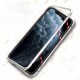 Magnetic Adsorption Metal Singel-side Tempered Glass Protective Case for iPhone 11 6.1 inch