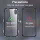 Magnetic Adsorption Metal Tempered Glass Protective Case for iPhone 11 Pro Max 6.5 inch