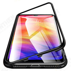 Magnetic Flip Metal Frame Tempered Glass Full Cover Protective Case for Xiaomi Redmi 7 / Redmi Y3 Magnetic Flip Metal Frame Tempered Glass Full Cover Protective Case for Xiaomi Redmi 7 / Redmi Y3