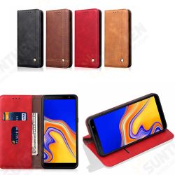 Magnetic Flip Protective Case For Samsung Galaxy A7 2018/A9 2018 Wallet Card Slot Kickstand Cover Magnetic Flip Protective Case For Samsung Galaxy A7 2018/A9 2018 Wallet Card Slot Kickstand Cover