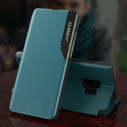Magnetic Flip Smart Sleep Window View Shockproof PU Leather Full Cover Protective Case for Samsung Galaxy S9