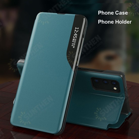 Magnetic Flip Smart Sleep Window View Shockproof PU Leather Full Cover Protective Case for Samsung Galaxy S20 / Galaxy S20 5G Magnetic Flip Smart Sleep Window View Shockproof PU Leather Full Cover Protective Case for Samsung Galaxy S20 / Galaxy S20 5G