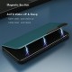 Magnetic Flip Smart Sleep Window View Shockproof PU Leather Full Cover Protective Case for Samsung Galaxy Note 10 Lite / A81 / M60S