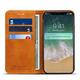 Magnetic Flip Wallet Card Slot Case For iPhone X