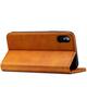 Magnetic Flip Wallet Card Slot Case For iPhone X