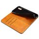 Magnetic Flip Wallet Card Slot Case For iPhone X