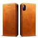 Magnetic Flip Wallet Card Slot Case For iPhone X