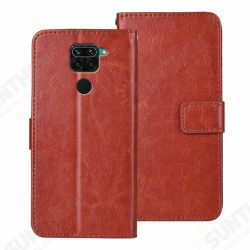 Magnetic Flip with Multiple Card Slot Foldable Stand PU Leather Shockproof Full Cover Protective Case for Xiaomi Redmi Note 9 / Redmi 10X 4G Non-original