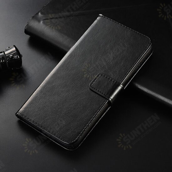 Magnetic Flip with Multiple Card Slot Foldable Stand PU Leather Shockproof Full Cover Protective Case for Xiaomi Redmi Note 9 / Redmi 10X 4G Non-original