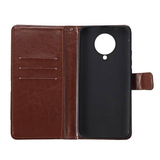 Magnetic Flip with Multiple Card Slot Foldable Stand PU Leather Shockproof Full Cover Protective Case for Xiaomi Poco F2 Pro / Xiaomi Redmi K30 Pro Non-original
