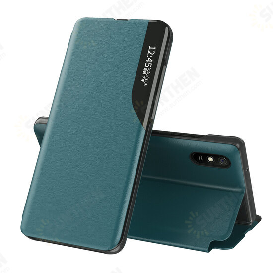 Magnetic Flip with Stand Shockproof PU Leather Full Cover Protective Cover for Xiaomi Redmi 9A Non-original