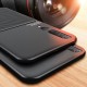 Magnetic Leather Texture Non-Slip TPU Shockproof Protective Case Back Cover for Xiaomi Mi10 Mi 10 / Xiaomi Mi 10 Pro Non-original