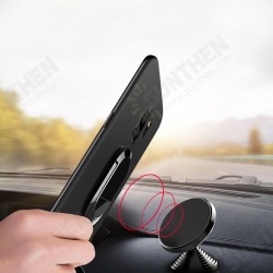 Magnetic Metal Ring Bracket TPU Protective Case for Samsung Galaxy S9/S9 Plus Magnetic Metal Ring Bracket TPU Protective Case for Samsung Galaxy S9/S9 Plus