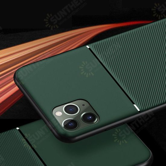 Magnetic Non-slip Leather Texture TPU Shockproof Protective Case for iPhone 11 6.1 inch Magnetic Non-slip Leather Texture TPU Shockproof Protective Case for iPhone 11 6.1 inch