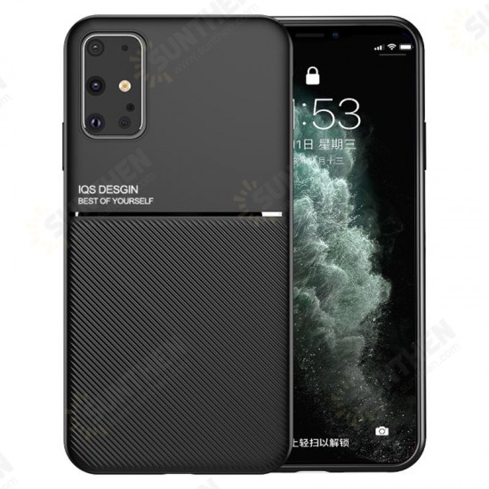 Magnetic Non-slip Leather Texture TPU Shockproof Protective Case for Samsung Galaxy S20 Ultra Magnetic Non-slip Leather Texture TPU Shockproof Protective Case for Samsung Galaxy S20 Ultra