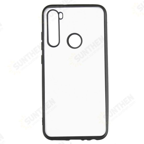 Matte Anti-fingerprint Plating Protective Case For Xiaomi Redmi Note 8 Non-original