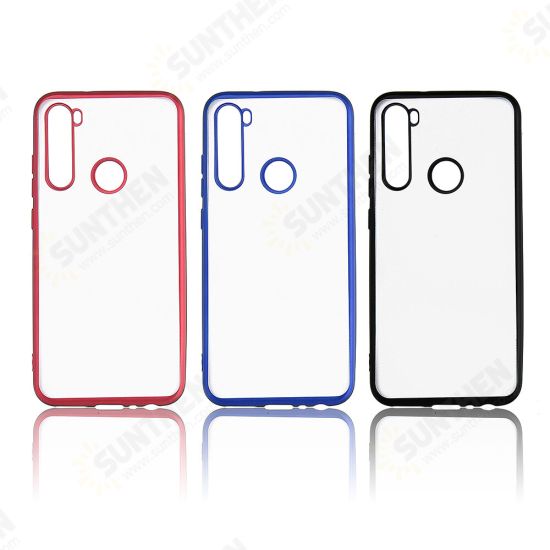 Matte Anti-fingerprint Plating Protective Case For Xiaomi Redmi Note 8 Non-original