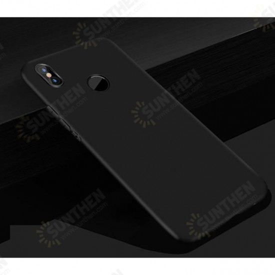Matte Soft Silicone Anti-Scratch Protective Case For Xiaomi Redmi Note 6 Pro