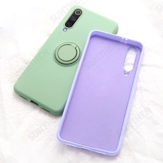 Metal Ring Holder Shockproof Soft Silicone Protective Case For Xiaomi Mi 9 / Xiaomi Mi9 Mi 9 Transparent Edition Non-original