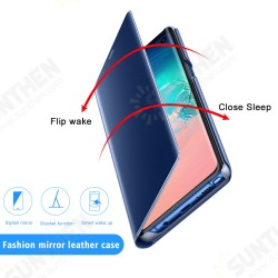 Mirror Flip Smart Wake / Sleep Window View with Holder Stand PC Protective Case for Samsung Galaxy Note 20 / Galaxy Note 20 5G Mirror Flip Smart Wake / Sleep Window View with Holder Stand PC Protective Case for Samsung Galaxy Note 20 / Galaxy Note 20 5G