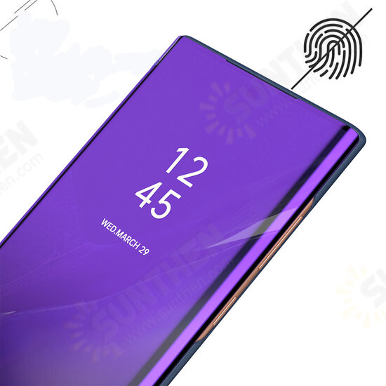 Mirror Flip Smart Wake / Sleep Window View with Holder Stand PC Protective Case for Samsung Galaxy Note 20 / Galaxy Note 20 5G Mirror Flip Smart Wake / Sleep Window View with Holder Stand PC Protective Case for Samsung Galaxy Note 20 / Galaxy Note 20 5G