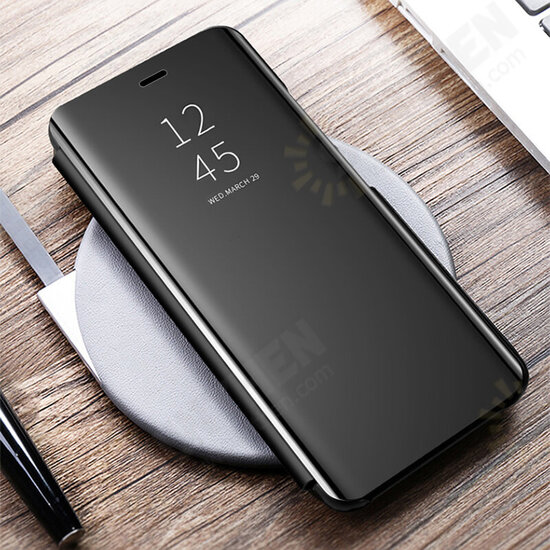 Mirror Flip Smart Wake / Sleep Window View with Holder Stand PC Protective Case for Samsung Galaxy Note 20 / Galaxy Note 20 5G Mirror Flip Smart Wake / Sleep Window View with Holder Stand PC Protective Case for Samsung Galaxy Note 20 / Galaxy Note 20 5G