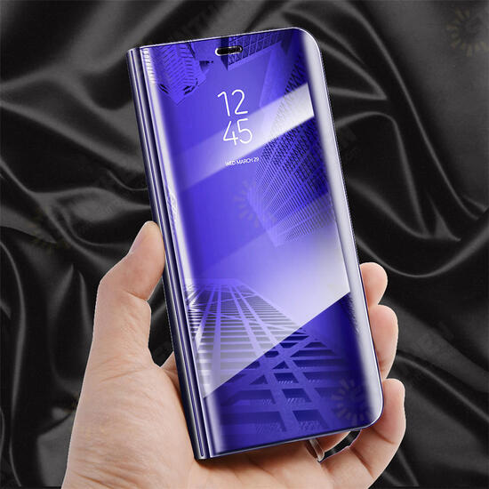 Mirror Window Shockproof Flip Full Cover Protective Case for Huawei Honor Note 10