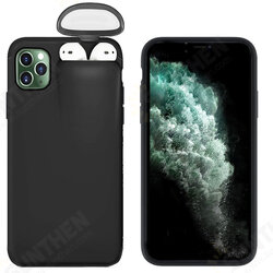 Multifunction Creative 2 in 1 Anti-scratch Shockproof Matte PC Protective Case for iPhone 11 Pro 5.8 inch & Apple Airpods 1/2 Multifunction Creative 2 in 1 Anti-scratch Shockproof Matte PC Protective Case for iPhone 11 Pro 5.8 inch & Apple Airpods 1/2