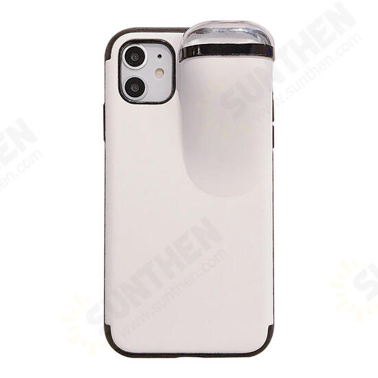 Multifunction Creative 2 in 1 Anti-scratch Shockproof Matte PC Protective Case for iPhone 11 & Apple Airpods 1/2