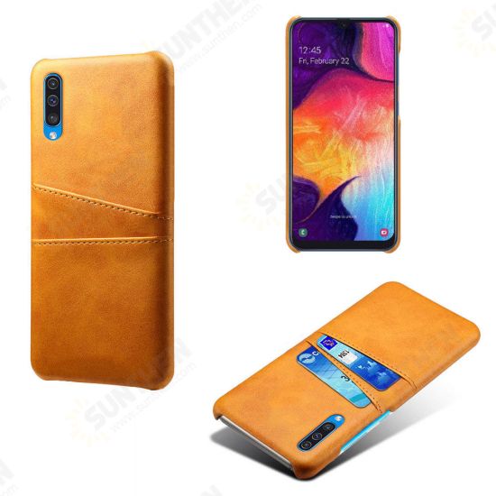 PU Leather Card Holder Shockproof Protective Case For Samsung Galaxy A50 2019