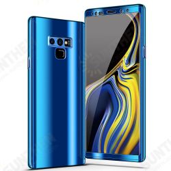 Plating Full Body Front & Back Cover Protective Case With Screen Film For Samsung Galaxy Note 9