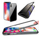 Plating Magnetic Adsorption Full Body Protective Case with Tempered Glass for iPhone X Plating Magnetic Adsorption Full Body Protective Case with Tempered Glass for iPhone X