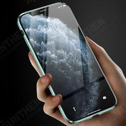 Plating Magnetic Adsorption Metal Double-sided Tempered Glass Protective Case For iPhone 11 Plating Magnetic Adsorption Metal Double-sided Tempered Glass Protective Case For iPhone 11
