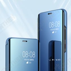 Plating Mirror Window Shockproof Flip Full Cover Protective Case for Huawei Mate 20 Pro Plating Mirror Window Shockproof Flip Full Cover Protective Case for Huawei Mate 20 Pro