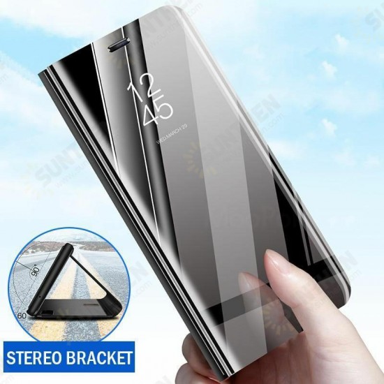 Plating Mirror Window Shockproof Flip Full Cover Protective Case for Xiaomi Mi9 Mi 9 Lite / Xiaomi Mi CC9 Plating Mirror Window Shockproof Flip Full Cover Protective Case for Xiaomi Mi9 Mi 9 Lite / Xiaomi Mi CC9